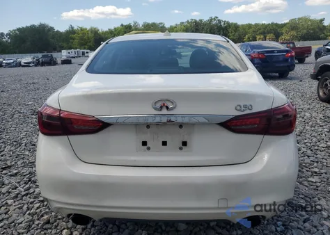 2020 Infiniti Q50 Pure из США, поврежденный, VIN JN1EV7AP3LM208515